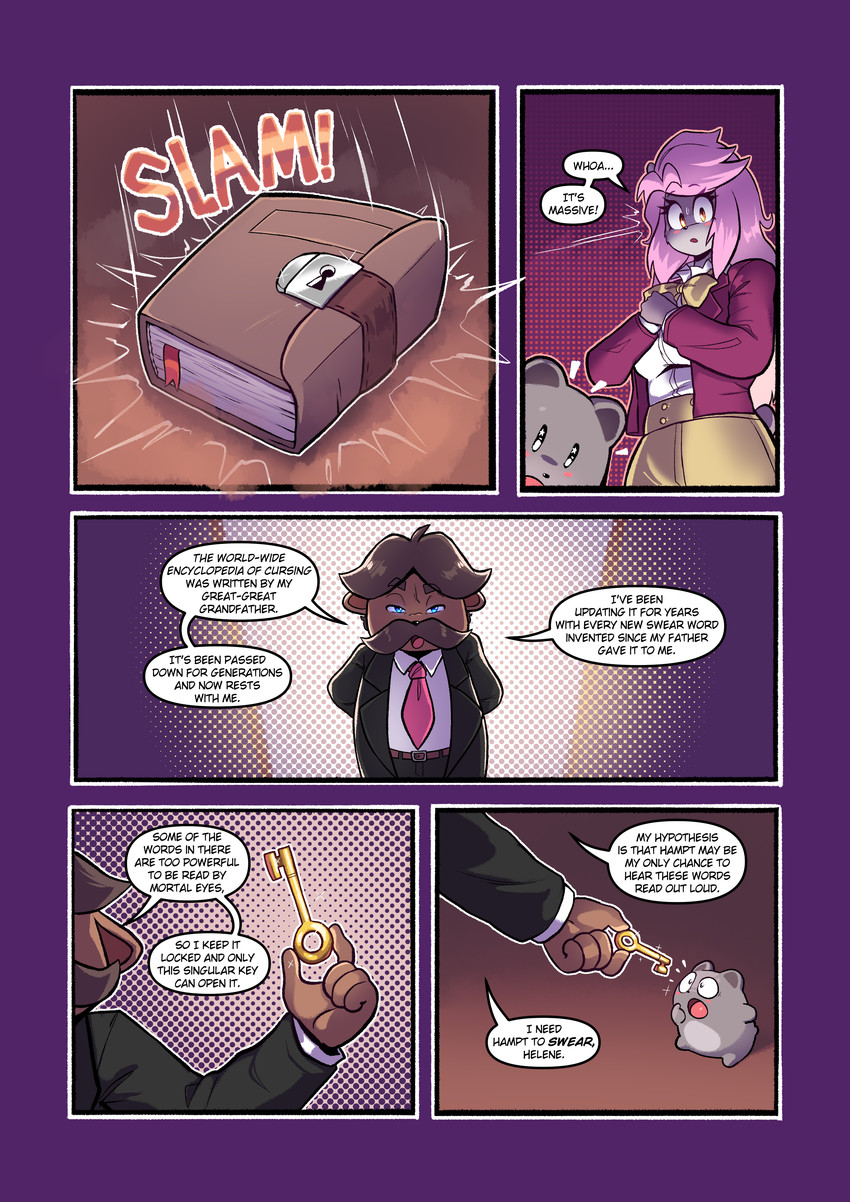 hampt, helene marilyn, and maurice created by jamoart