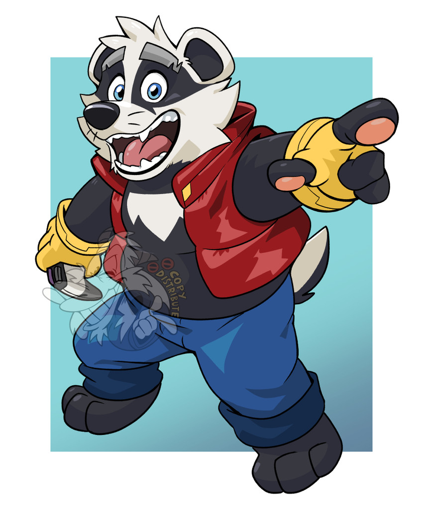 bradley (bradley the badger) created by zurdomon