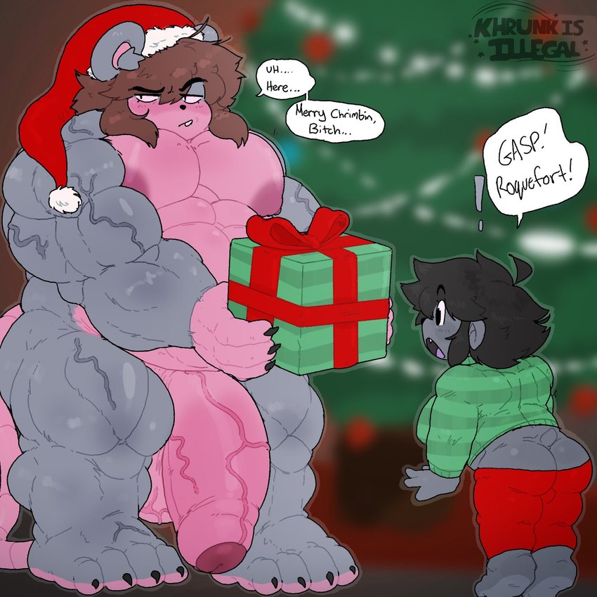 abby and roque (christmas) created by khrunkisillegal