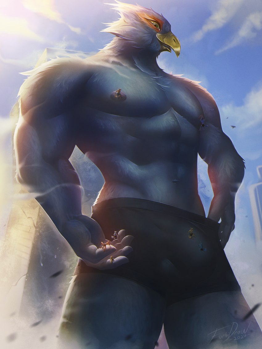 falco lombardi (nintendo and etc) created by forbiddendraws