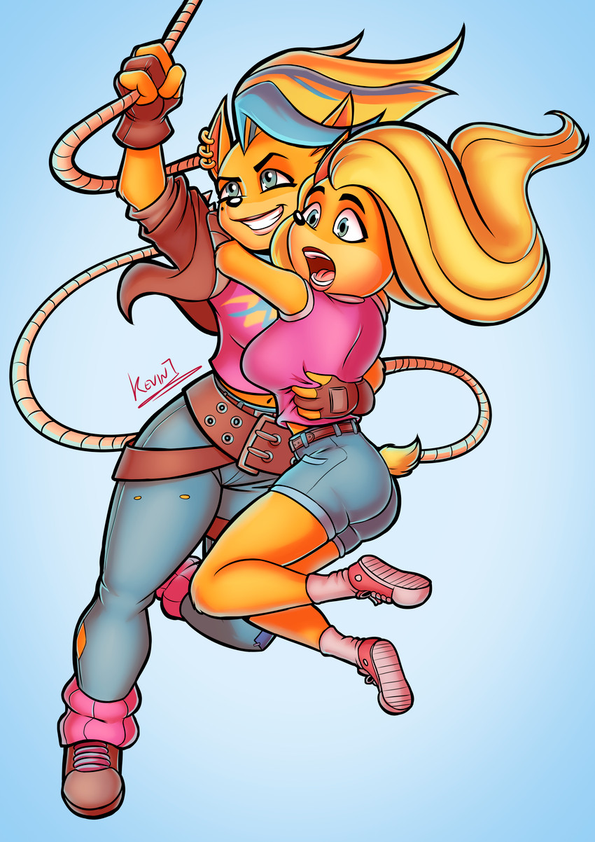 pirate tawna and tawna bandicoot (crash bandicoot (series) and etc) created by kevintrentin