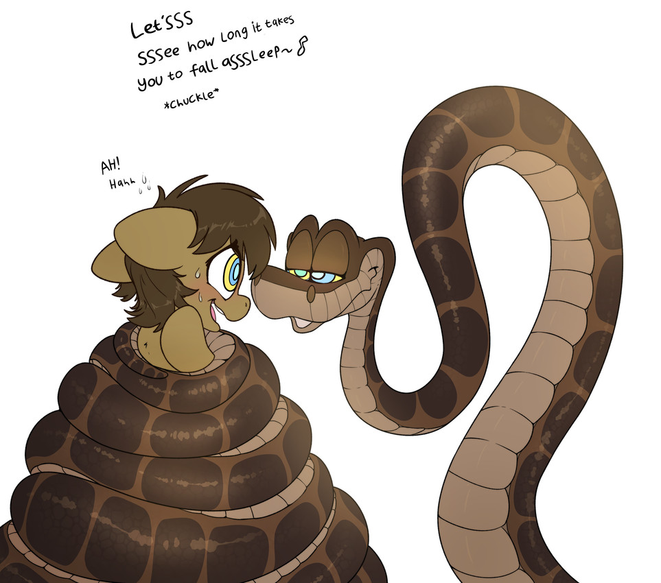 fan character, kaa, and spirit wind (the jungle book and etc) created by fluffyxai