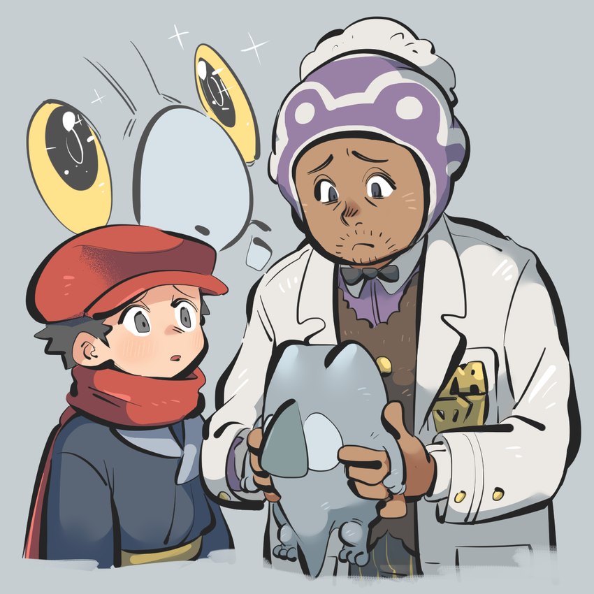 professor laventon and rei (pokemon legends arceus and etc) created by tirarizun