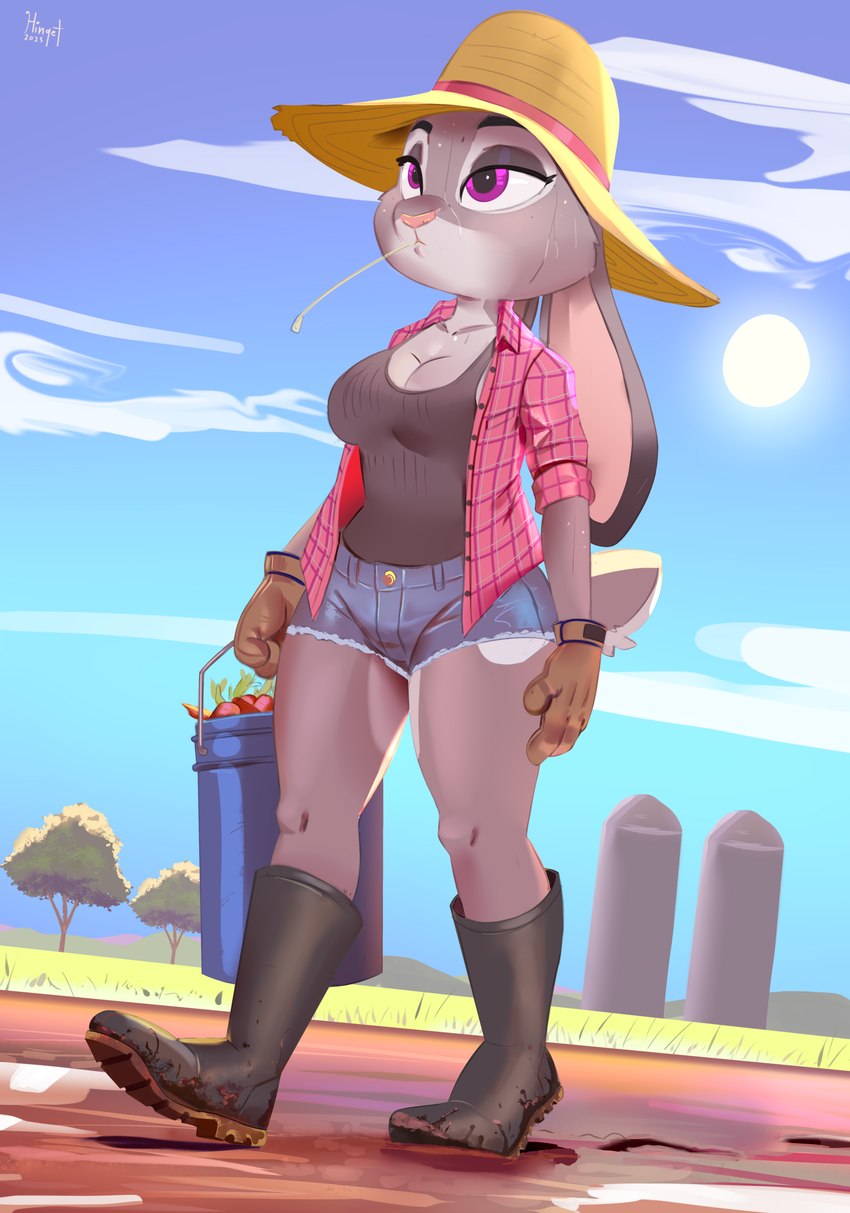 judy hopps (zootopia and etc) created by hinget