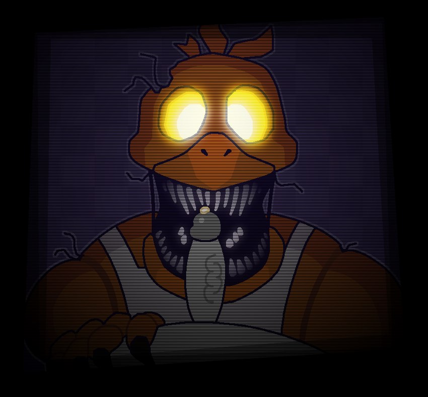 jack-o-chica (five nights at freddy's 4 and etc) created by crushtrap