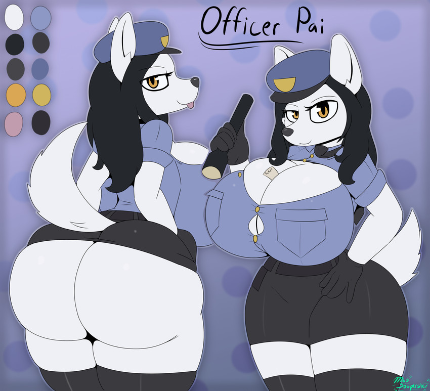 officer pai created by miso souperstar