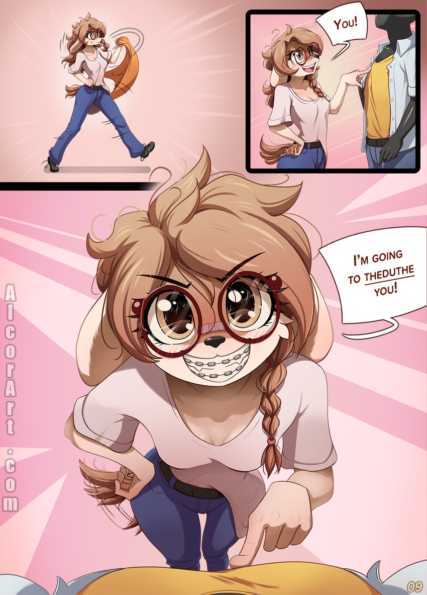 anon and phoebe created by alcorart