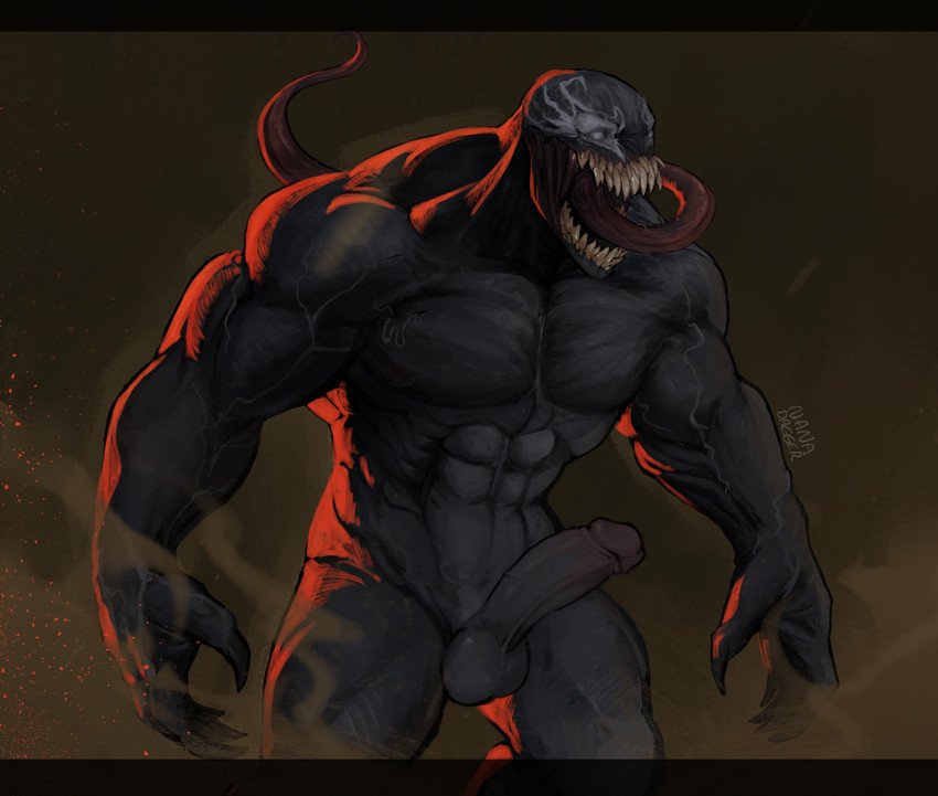 venom (spider-man (series) and etc) created by nanadagger