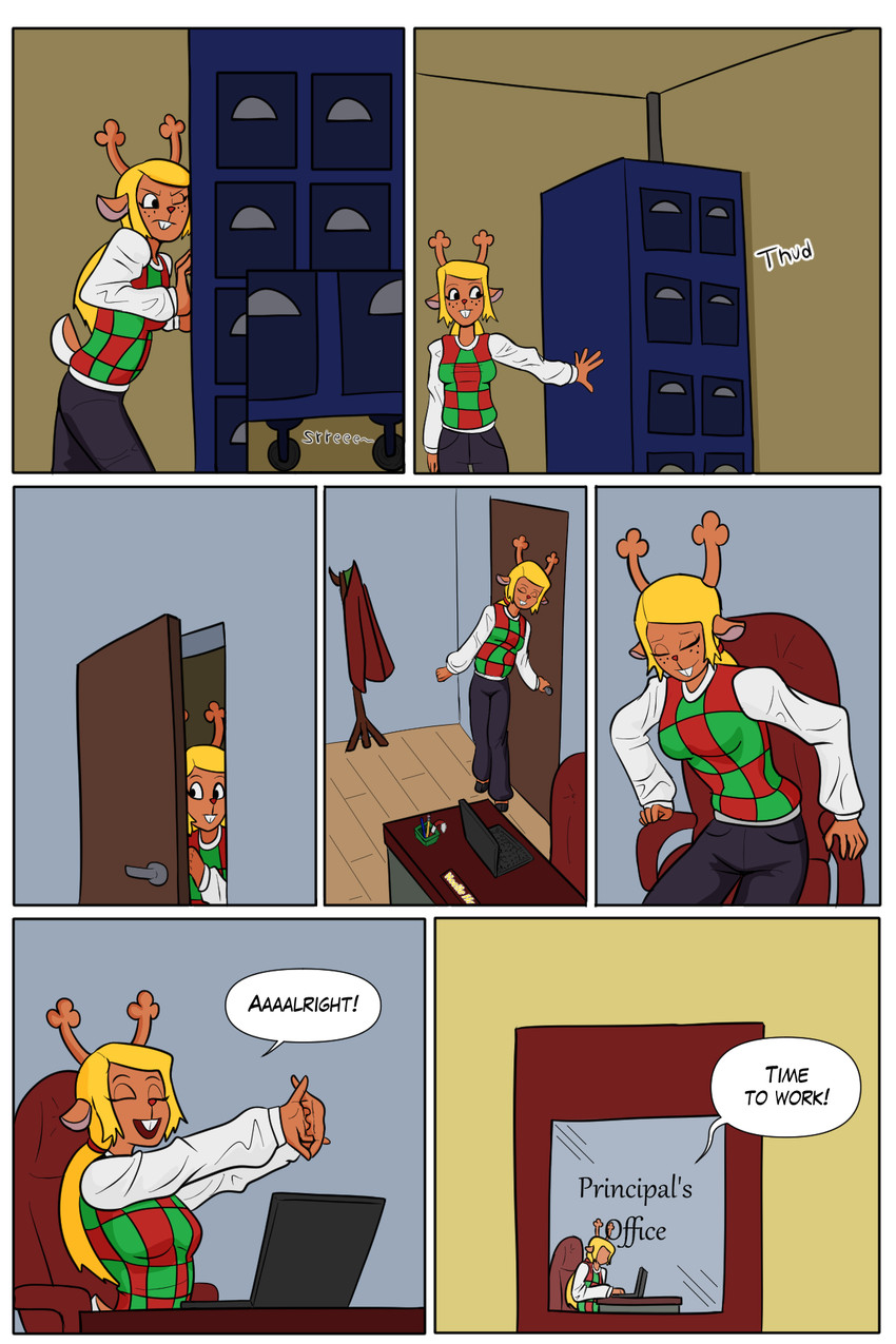 noelle holiday (undertale (series) and etc) created by arcatech