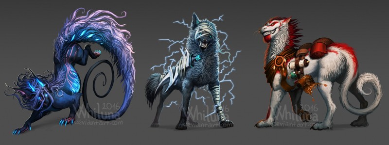 mythology created by whiluna