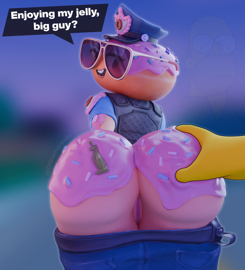 constable sprinkle (epic games and etc) created by ogtamarindo