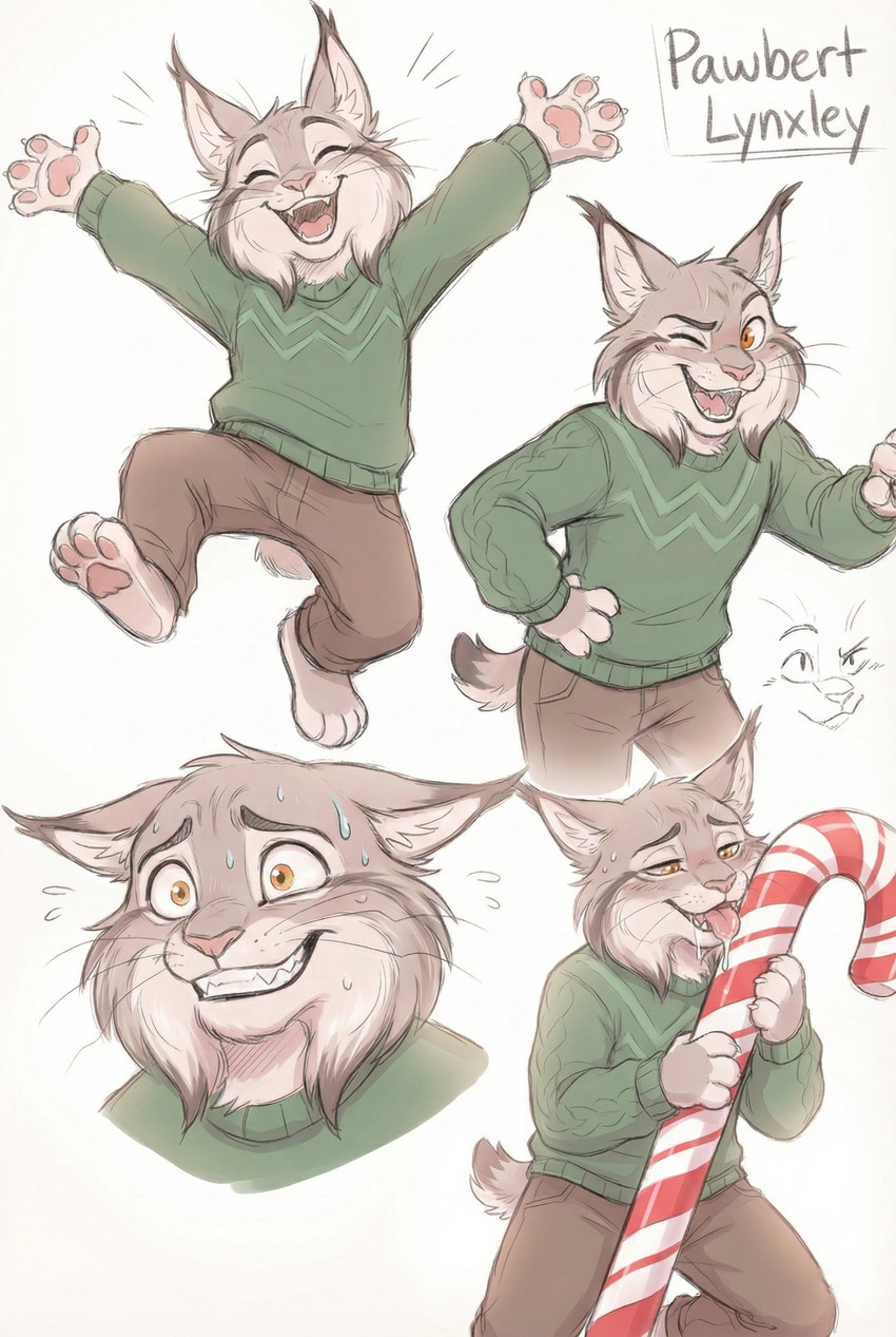 pawbert lynxley (zootopia and etc) created by wanjumiao65535