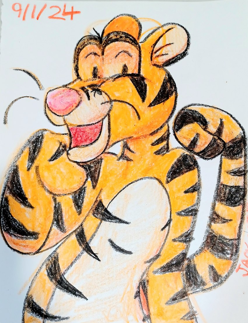 tigger (winnie the pooh (franchise) and etc) created by jackrabbit (artist)