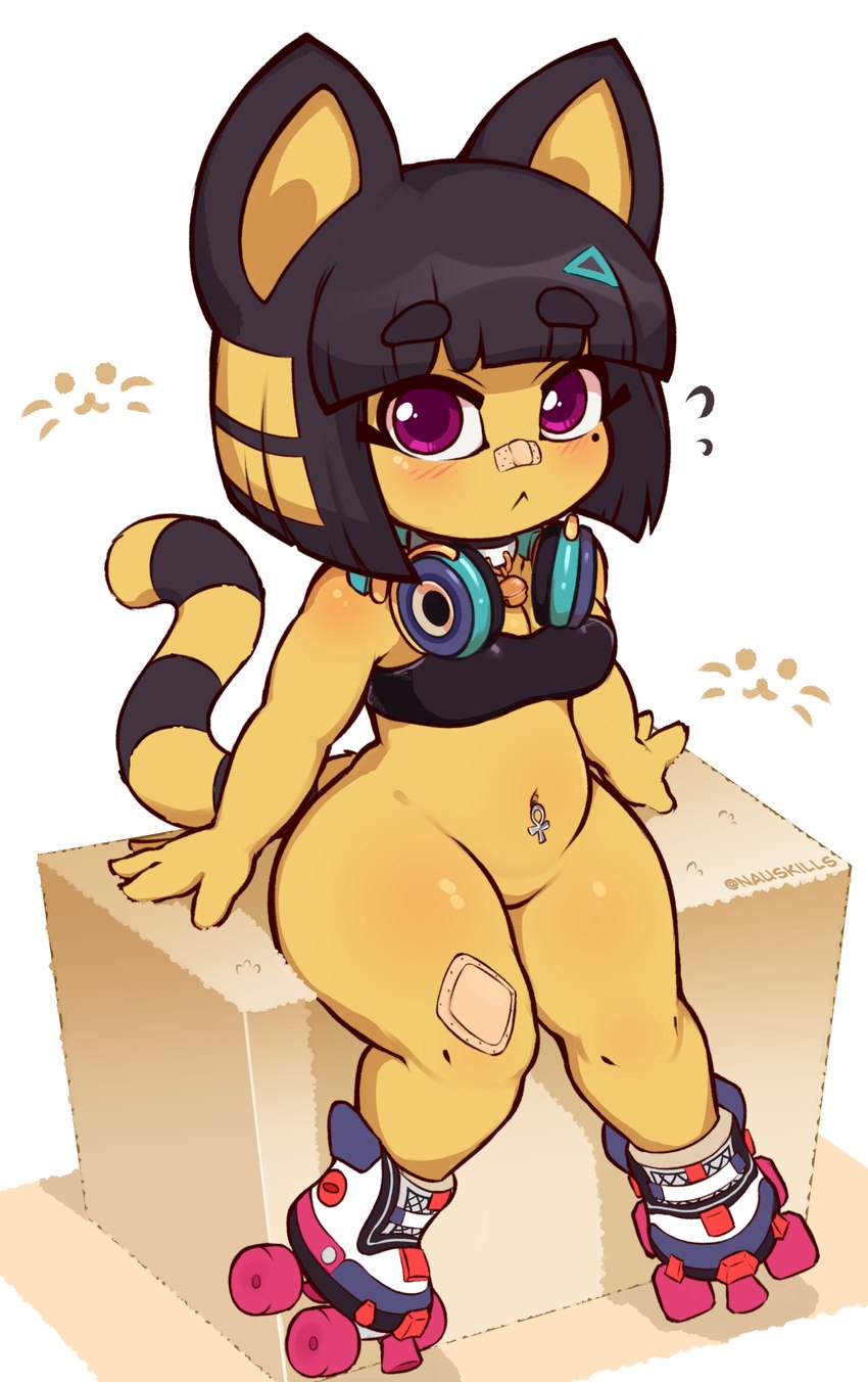 ankha (animal crossing and etc) created by nauskills