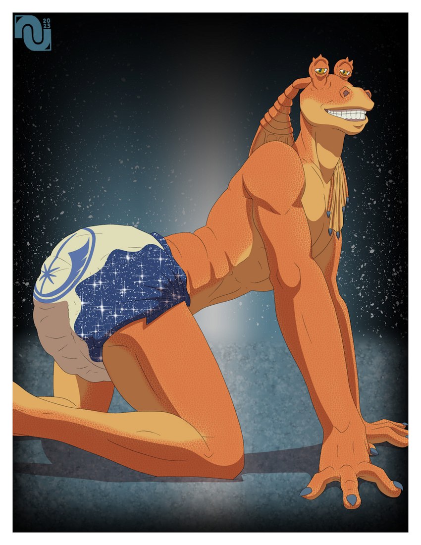 jar jar binks (star wars) created by nenanauso