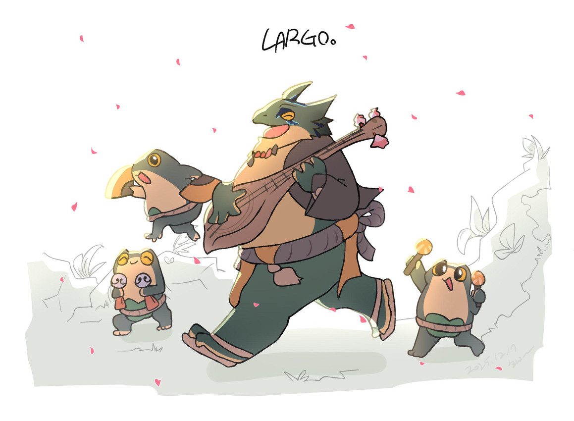 largo the bard (valve and etc) created by luunah48