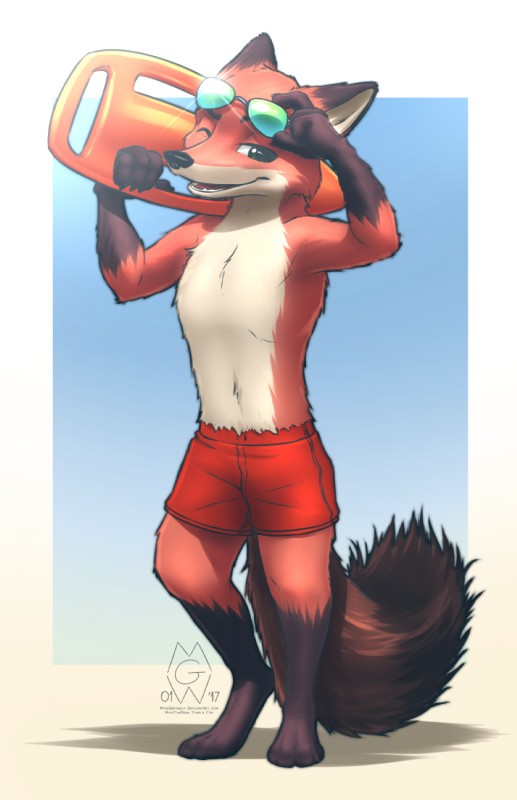 nick wilde (zootopia and etc) created by mykegreywolf