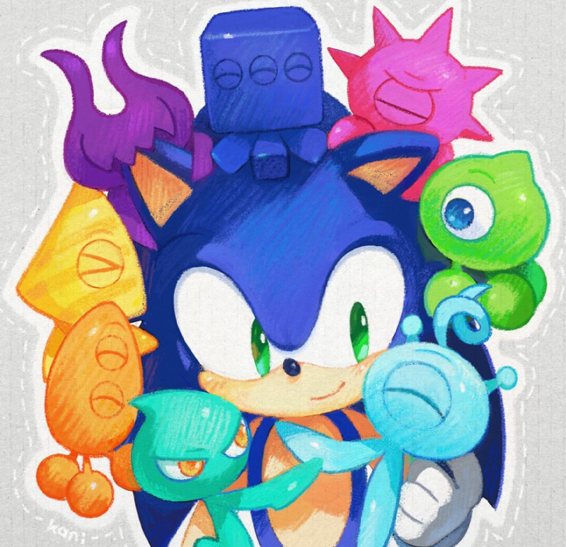 sonic the hedgehog and yacker (sonic the hedgehog (series) and etc) created by kekani