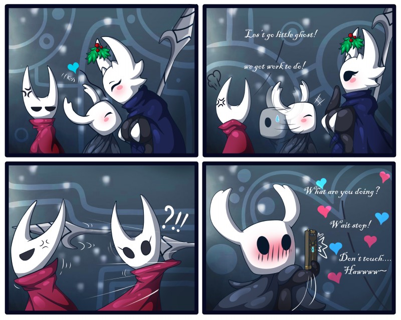 fan character, hornet, lampy, and the knight (hollow knight and etc) created by azura inalis