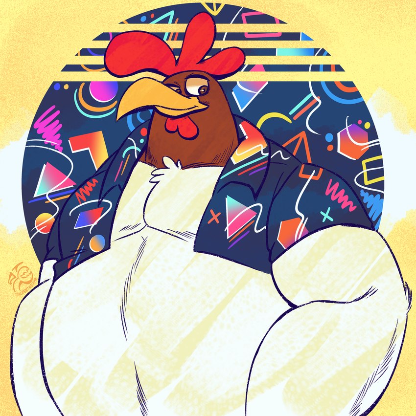 foghorn leghorn (warner brothers and etc) created by jasperthecrab