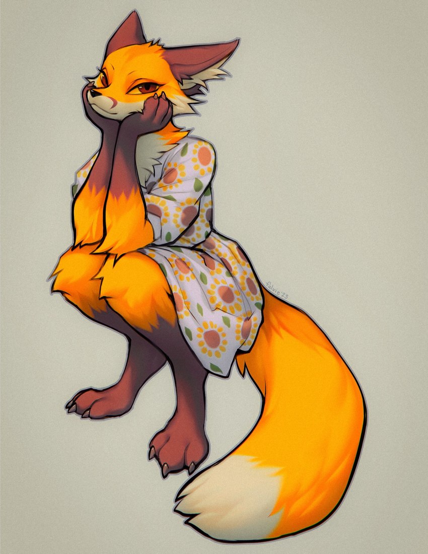 the fox created by falvie