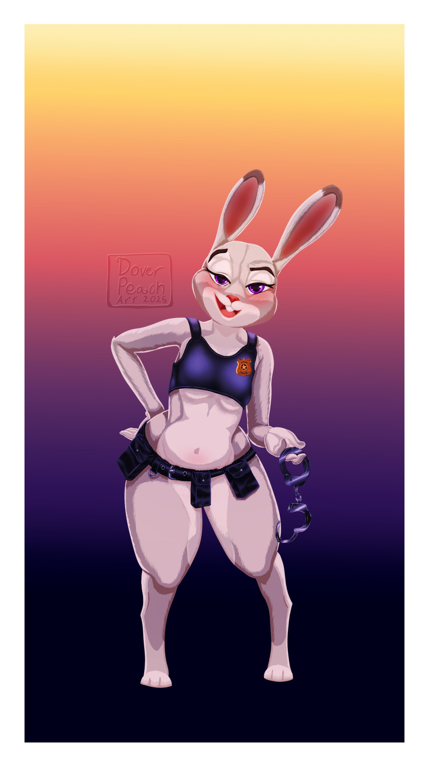 judy hopps (zootopia and etc) created by doverpeach