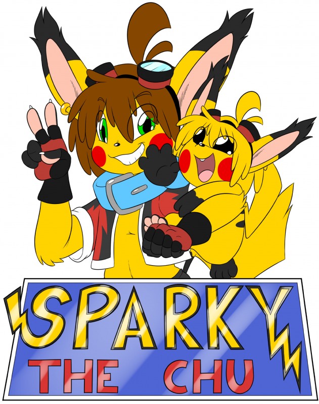 fan character and sparky the chu (nintendo and etc) created by sparky the chu