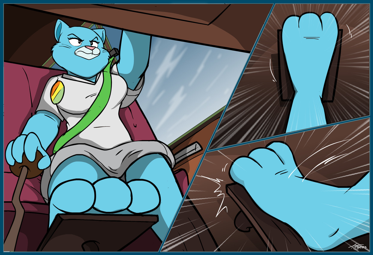 nicole watterson (the amazing world of gumball and etc) created by crazyassbeethoven