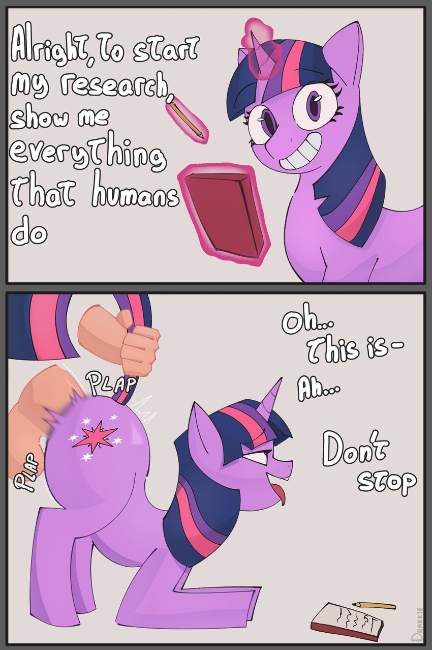 twilight sparkle (friendship is magic and etc) created by drakkie