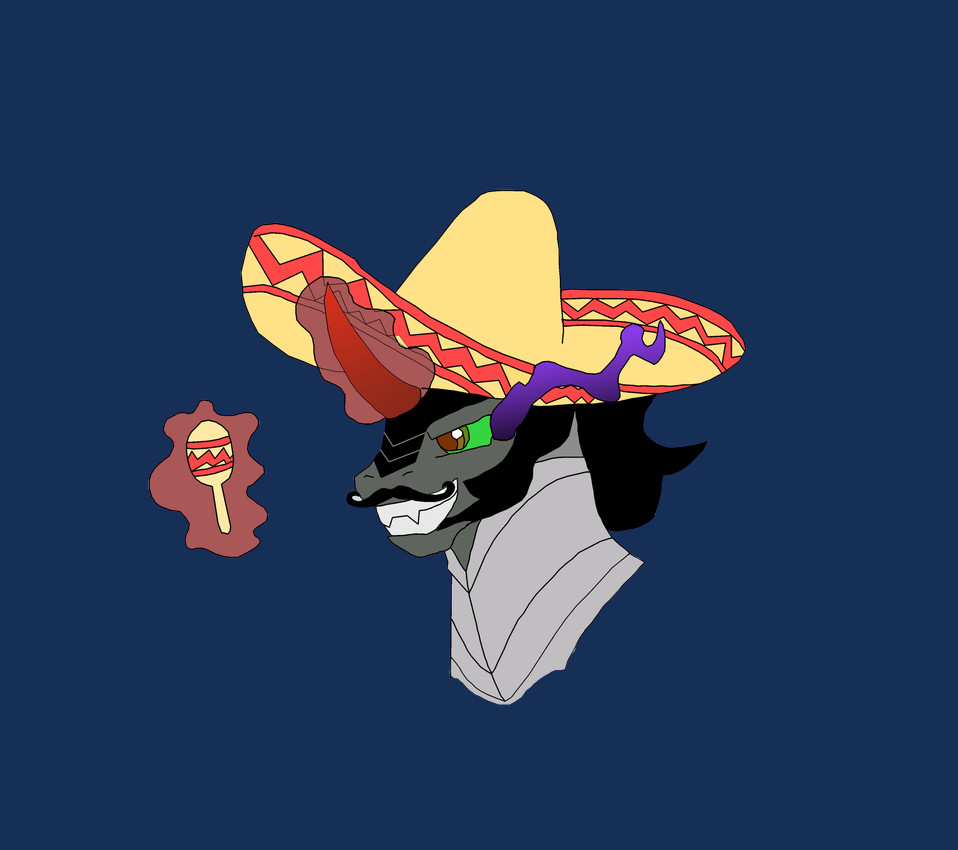 king sombra (friendship is magic and etc) created by juliofco