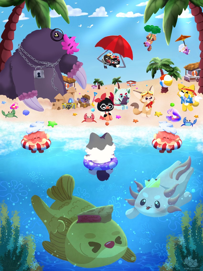 super animal royale and etc created by meow-moni