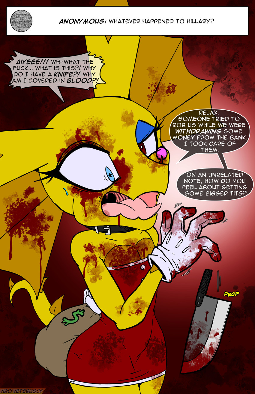 hillary (if hell had a taste) created by viroveteruscy