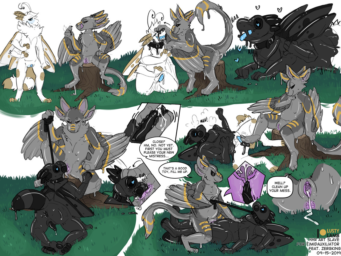 avii cinderfeather and becquerel created by lustylamb