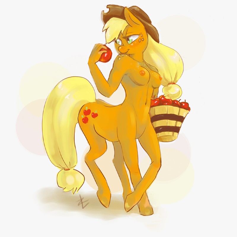 applejack (friendship is magic and etc) created by lizombie