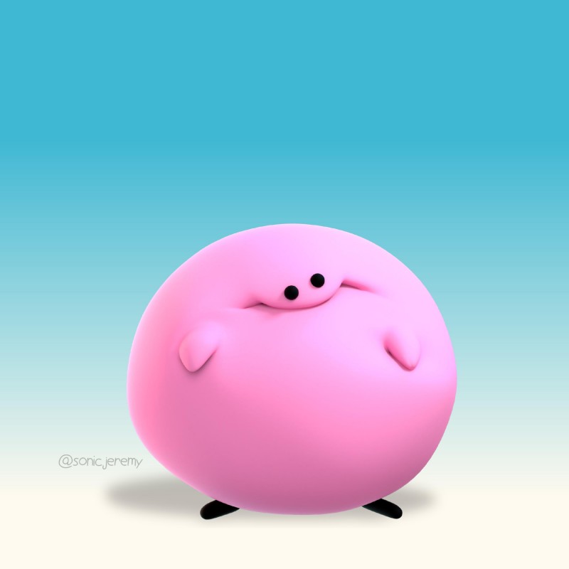 kirbo and kirby (something about and etc) created by sonicjeremy