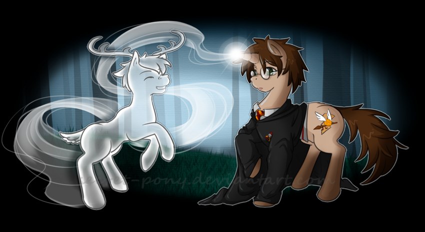 harry potter (harry potter (series) and etc) created by secret-pony