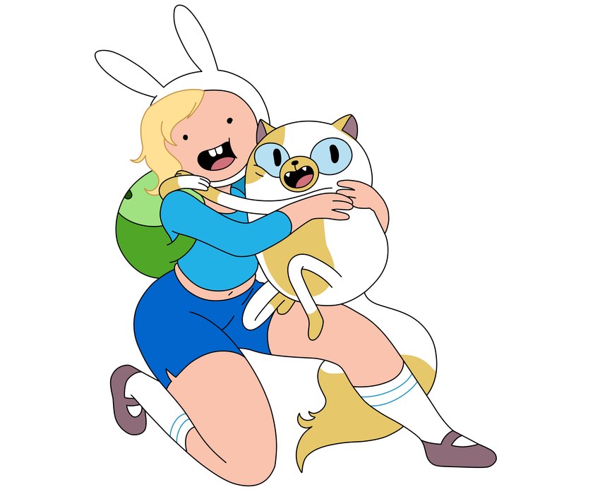 cake the cat and fionna the human (cartoon network and etc) created by carolyn ramirez and hanna k. nystrom