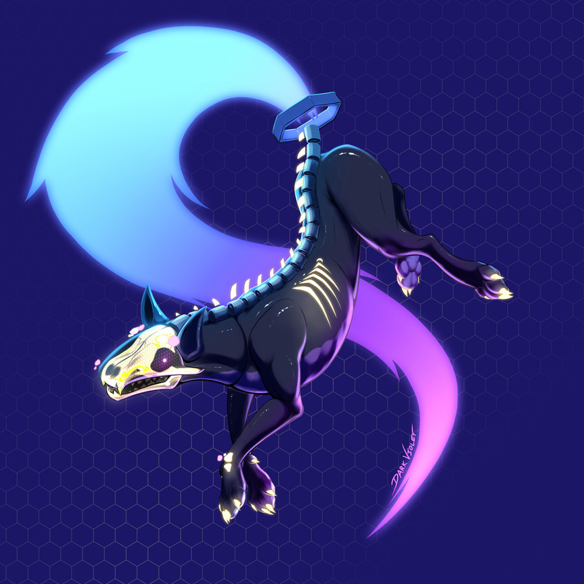 created by dark violet