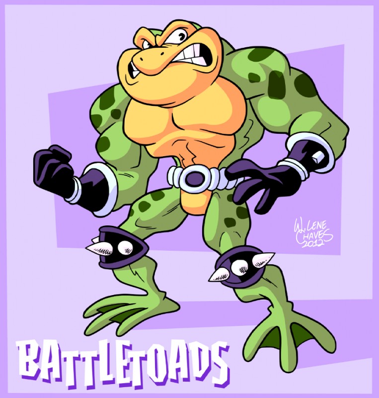 zitz (battletoads and etc) created by bezerrobizarro