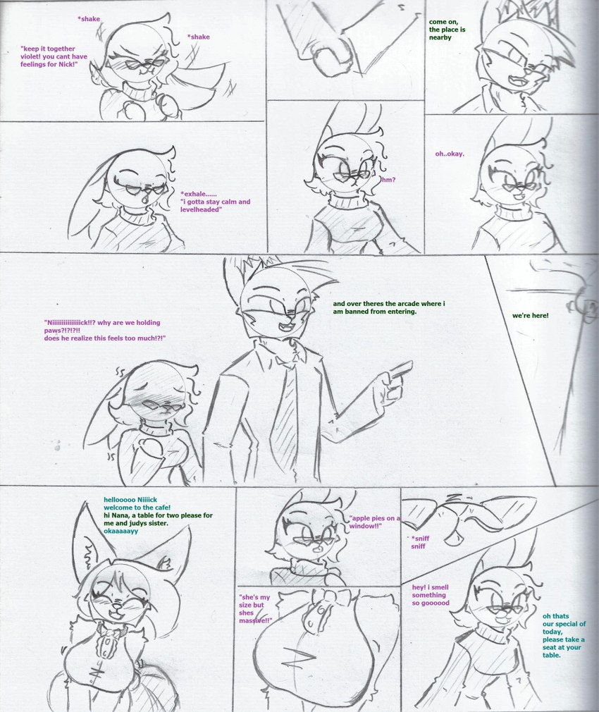 judy hopps, nana antalk, and nick wilde (zootopia and etc) created by pace-maker