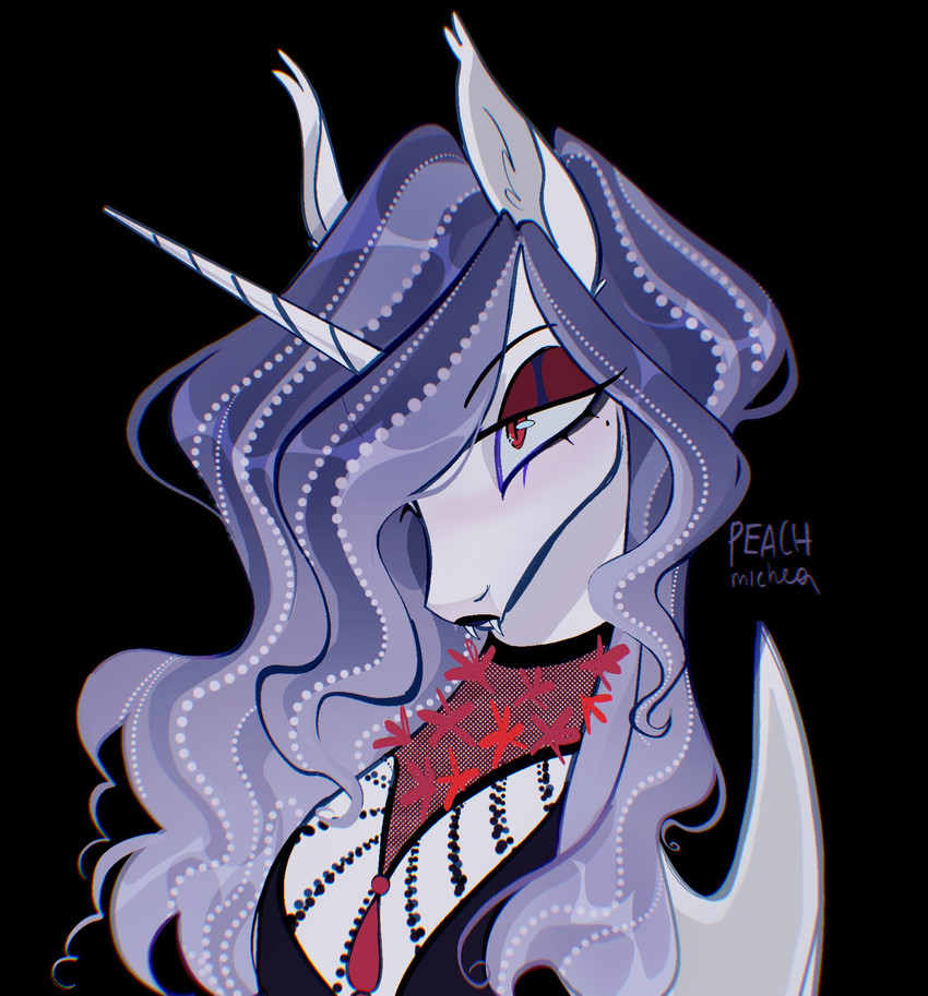 princess celestia and vampire celestia (my little pony: magic princess and etc) created by peachmichea