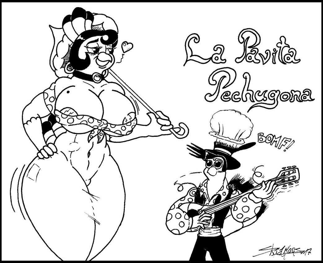 pavita pechugona (la pavita pechugona) created by skianous