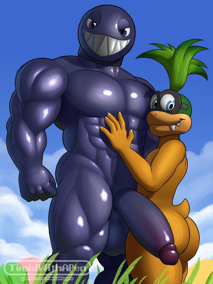 iggy koopa and koopaling (mario bros and etc) created by timidwithapen