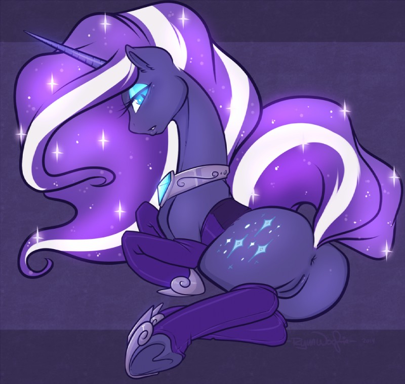 nightmare rarity (my little pony (idw) and etc) created by ryunwoofie