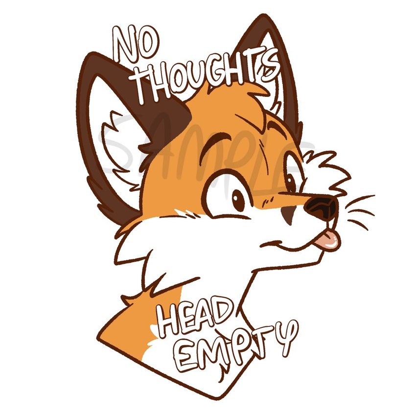 no thoughts head empty created by fizzy-dog