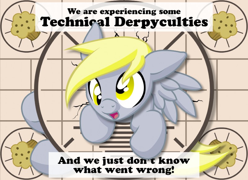 derpy hooves (friendship is magic and etc) created by muniversalarts