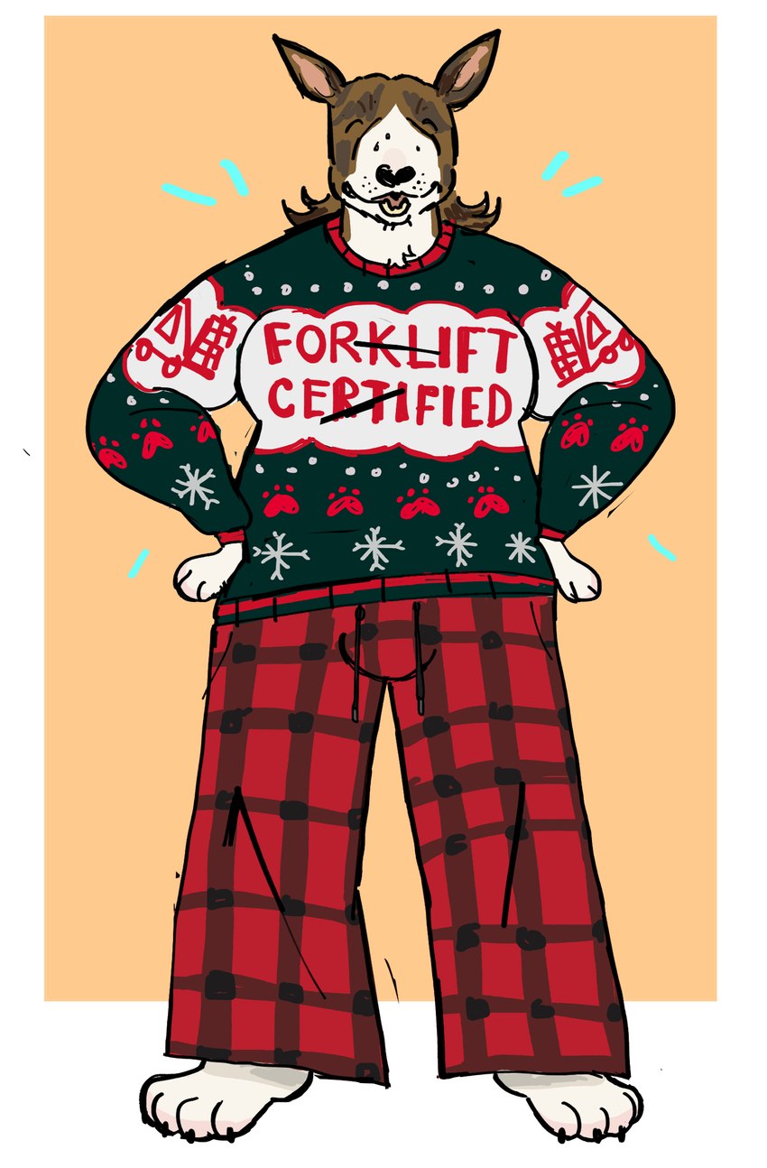 butch animal (christmas) created by flockdog