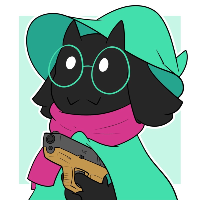 ralsei (undertale (series) and etc) created by bran-draws-things