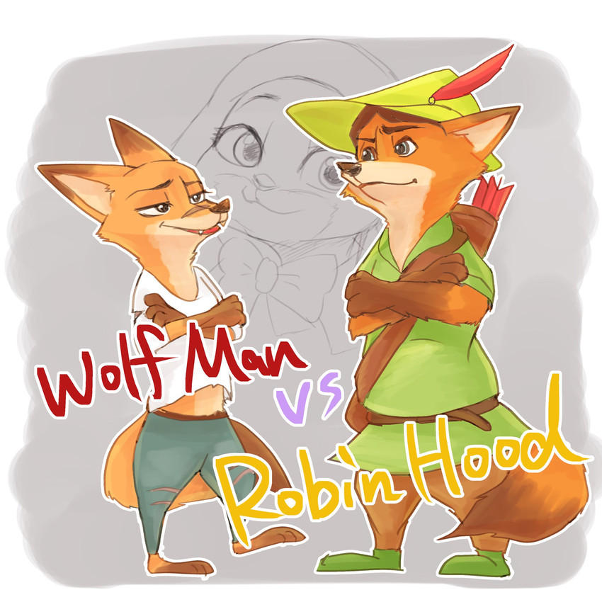 gideon grey, judy hopps, and nick wilde (zootopia and etc) created by ezumi mh