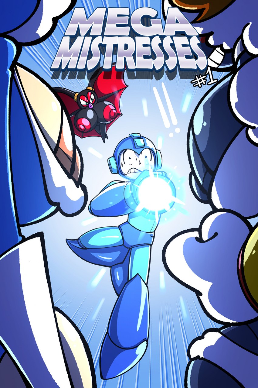 ice man, mega man, and sheep man (mega man (series) and etc) created by sachasketchy